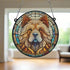 Chow Chow Stained Glass Effect Suncatcher